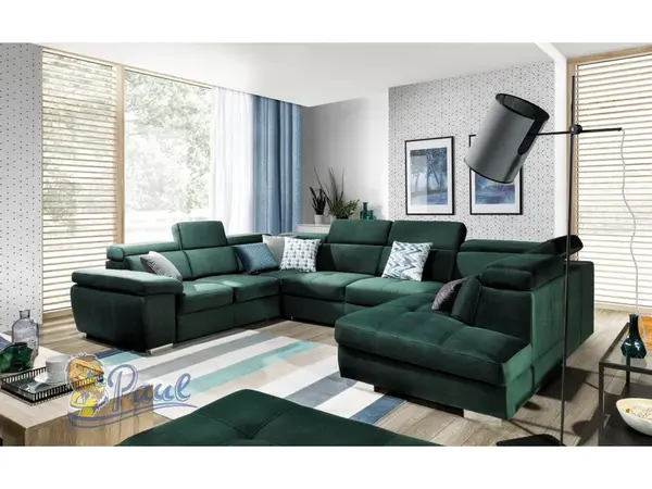 Sedací souprava Rosso U Provedení: Levá U, látka: Monolith 92