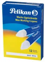 Pelikan - Vosková pastelka, bílá