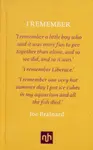 I Remember - Joe Brainard