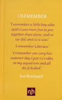 I Remember - Joe Brainard