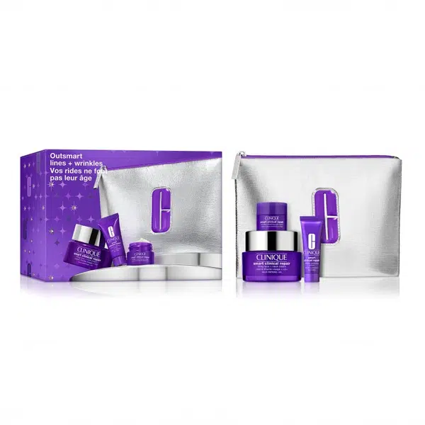 Clinique Holiday Outsmart Lines + Wrinkle vánoční dárková sada proti vráskám