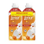 LENOR Gold Orchid & Vanilla Aviváž 118 praní 2 x 1,239 l