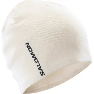 Salomon GRAPHIC BEANIE whisper white Čepice