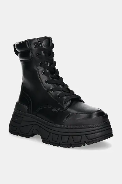 Nízké kozačky Buffalo Fusion Lace Up Mid