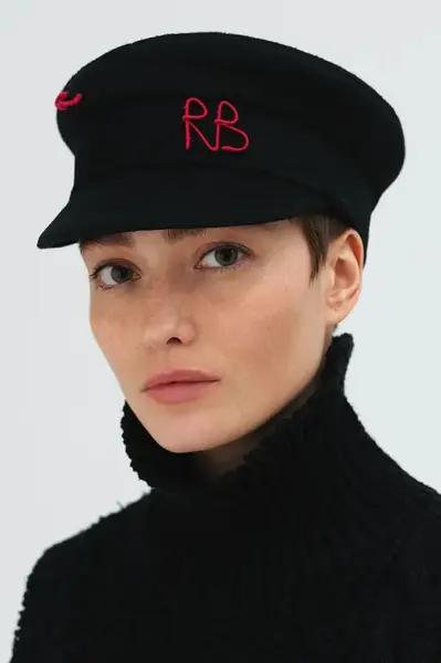Vlnená čiapka Ruslan Baginskiy Ruslan Baginskiy Safety-pin Baker Boy Cap
