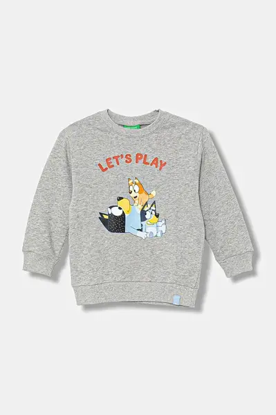 Dětská bavlněná mikina United Colors of Benetton