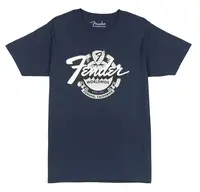 Fender World Wide Tee Vintage Navy S