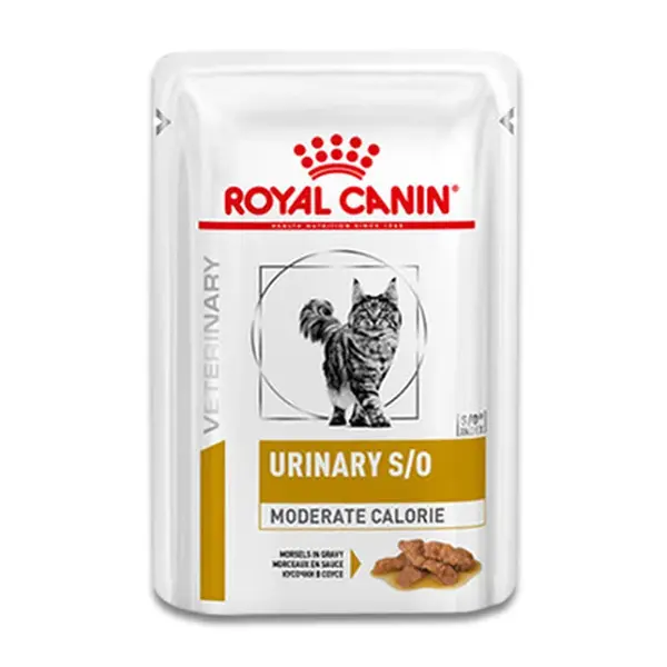 Royal Canin Feline Urinary S/O Moderate Calorie Wet - kapsičky 12 x 85 g