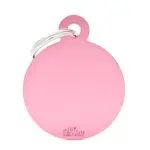 My family známka - Světle růžový kruh L (MFB19)