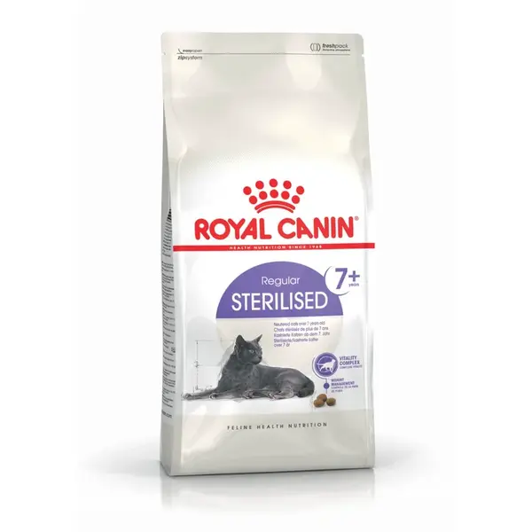 Royal Canin Sterilised 7+ - granule pro sterilizované stárnoucí dospělé kočky 400 g