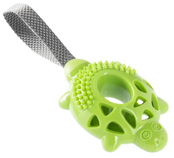 GimDog In & Out želva plnitelná pamlsky Zelená