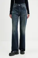 Tričko s dlouhým rukávem Tommy Jeans 2-pack dámské, bílá barva, DW0DW17716