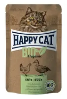 Happy Cat Bio Organic kapsičky - drůbež a kachna 85 g