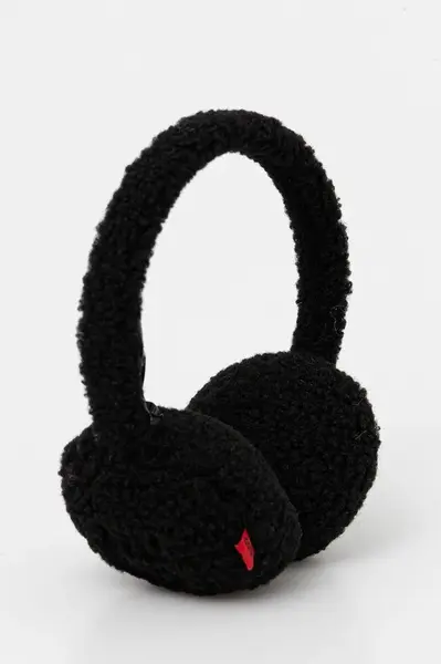 Klapky na uši HUGO Claudya-TE černá barva, 50550599