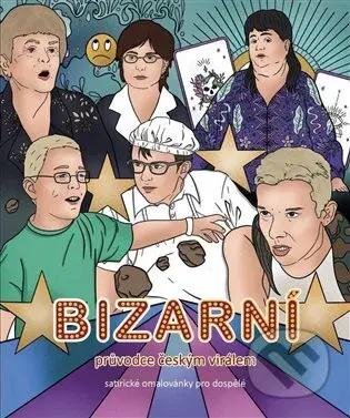 Bizarní průvodce českým virálem (Satirické omalovánky pro dospělé) - kniha z kategorie Omalovánky