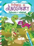 Vyfarbi si dinosaury (Maľovanka s nálepkami)