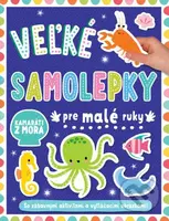 Veľké samolepky pre malé ruky: More - kniha z kategorie Samolepky