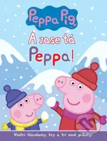Peppa Pig - A zase tá Peppa! (Vnútri hlavolamy, hry a tri nové príbehy!) - kniha z kategorie Hlavolamy