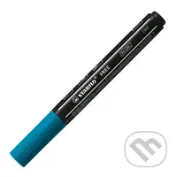 STABILO FREE Acrylic - T300 Okrúhly hrot 2-3mm -  modrozelená