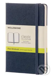 Moleskine - modrý zápisník (malý, čistý)