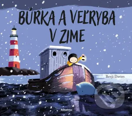 Búrka a veľryba v zime - Benji Davies, Benji Davies (ilustrátor) - kniha z kategorie Beletrie pro děti
