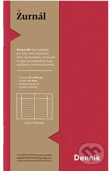 Denník - nedatovaný diár - kniha z kategorie Památníky, deníky