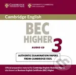 Cambridge BEC Higher 3 Audio CD - audiokniha z kategorie Jazykové učebnice a slovníky
