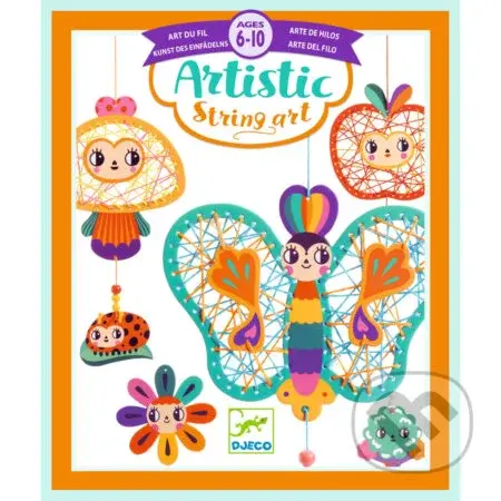 Artistic String art: Záhrada (tkanie) - hra z kategorie Vzdělávací hry