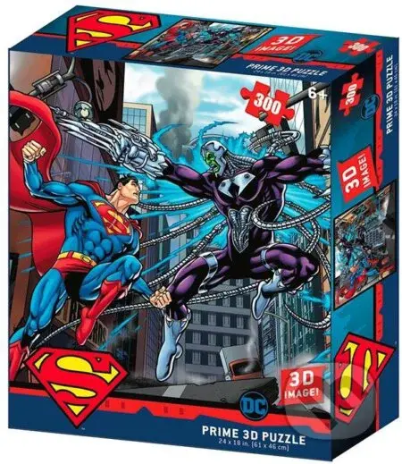 Superman vs Electro - puzzle z kategorie 3D puzzle