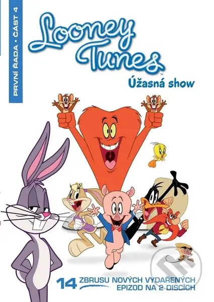 Looney Tunes: Úžasná show 4.část 2DVD (2 DVD) - film z kategorie Animované pohádky