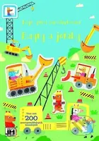 Moje první samolepkování: Bagry - kniha z kategorie Samolepky