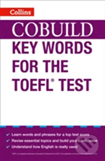 COBUILD Key Words for the TOEFL Test - kniha z kategorie Jazykové učebnice a slovníky