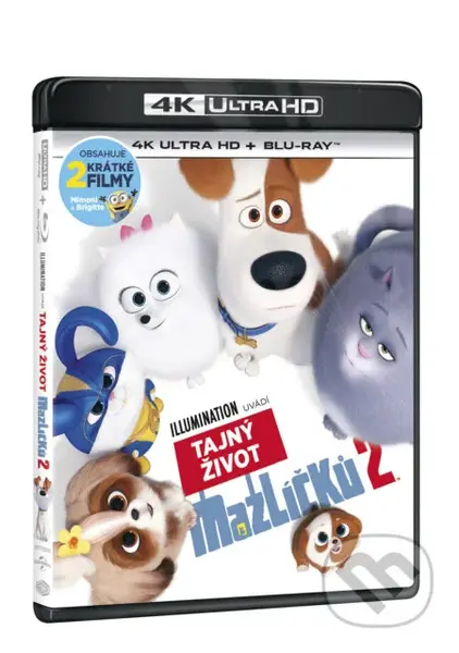 Tajný život mazlíčků 2 Ultra HD Blu-ray (Ultra HD Blu-ray + Blu-ray) - film z kategorie Rodinné a romantické