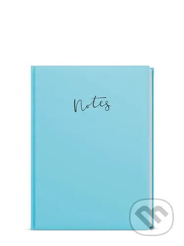 Notes linkovaný Pastel - modrá