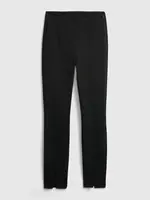 Čierne dámske legíny s rozparkom GAP