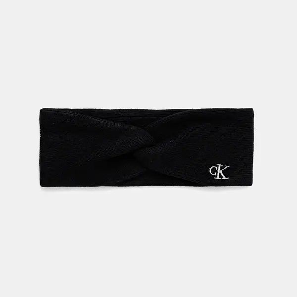 Čelenka Calvin Klein černá barva, LV04F8019G