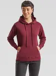Burgundy Hooded Sweat Fruit of the Loom