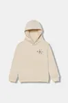Detská bavlnená mikina Calvin Klein Jeans
