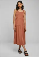 Women's Summer Terracotta Dress Valance 7/8 Length