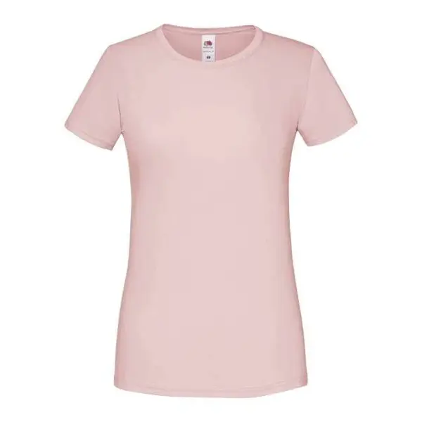 Icon Women's Powder T-shirt in combed cotton Fruit of the Loom