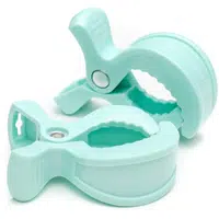 T-TOMI Clip klip na dudlík Pastel mint 2 ks