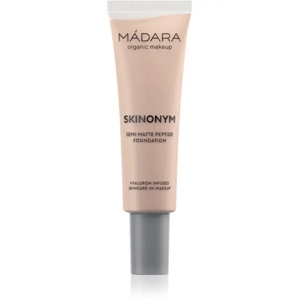 MÁDARA Skinonym Semi-Matte Peptide dlouhotrvající make-up s peptidy odstín Rose Ivory 30 30 ml