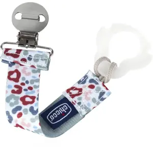 Chicco Fashion Green klip na dudlík 1 ks