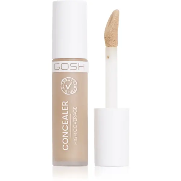 GOSH COPENHAGEN Concealer tekutý korektor odstín 004 Natural 6 ml