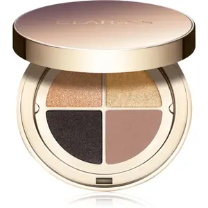 Clarins Ombre 4 Colour Eye Palette paletka očních stínů pro dlouhotrvající efekt odstín 08 - Amber Gradation 4.2 g