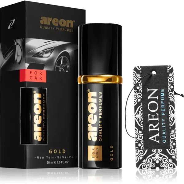 Areon Parfume Gold osvěžovač vzduchu do auta 50 ml