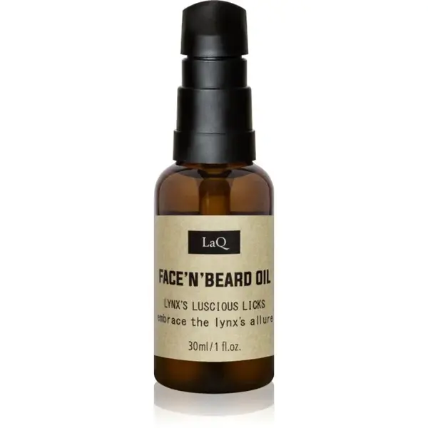 LaQ Lynx From Mountain vyživující olej na vlasy a vousy 30 ml