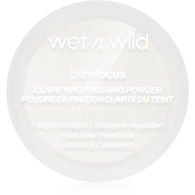 Wet n Wild BareFocus Clarifying Finishing Powder matující pudr odstín Translucent 6 g