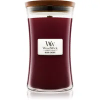 Woodwick Black Cherry vonná svíčka s dřevěným knotem 609.5 g