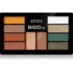 Gabriella Salvete Big Face paleta očních stínů s rozjasňovačem s bronzerem 01 12 g